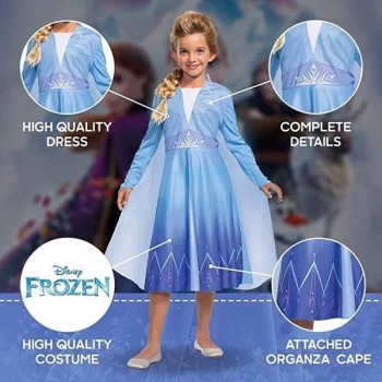 DISFRAZ FROZEN ELSA NIÑA DISNEY OFICIAL