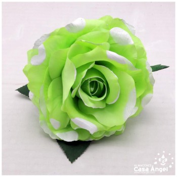 ROSA MARAVILLA CON LUNARES 16cm