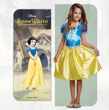 DISFRAZ BLANCANIEVES NIÑA ELSA CLÁSICO DISNEY OFICIAL