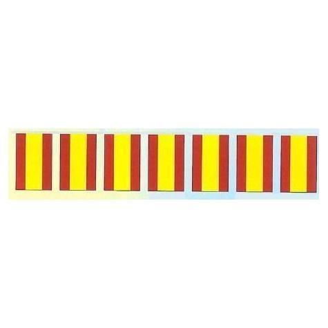 GUIRNALDA BANDERAS ESPAÑA DE PLÁSTICO 50m