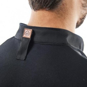 CHAQUETA COCINA NEGRA MICROFIBRA PRIMESOFT MODELO MOUSSE