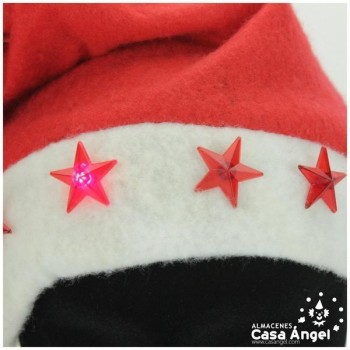 GORRO PAPÁ NOEL 5 ESTRELLAS