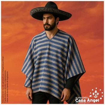 TELA BAYADERA RAYAS AZUL Y BLANCA 280cm