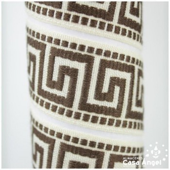 GALÓN JACQUARD MOTIVO GRIEGO 3cm