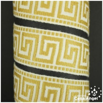 GALÓN JACQUARD MOTIVO GRIEGO 3cm