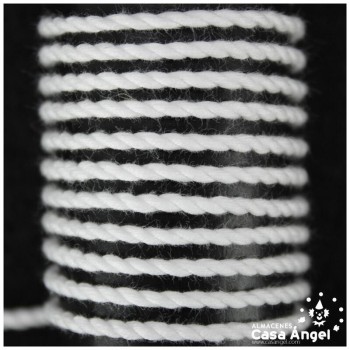 CORDÓN DE ALGODÓN TRENZADO 2mm