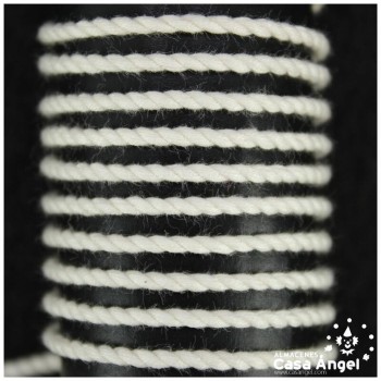 CORDÓN DE ALGODÓN TRENZADO 2mm