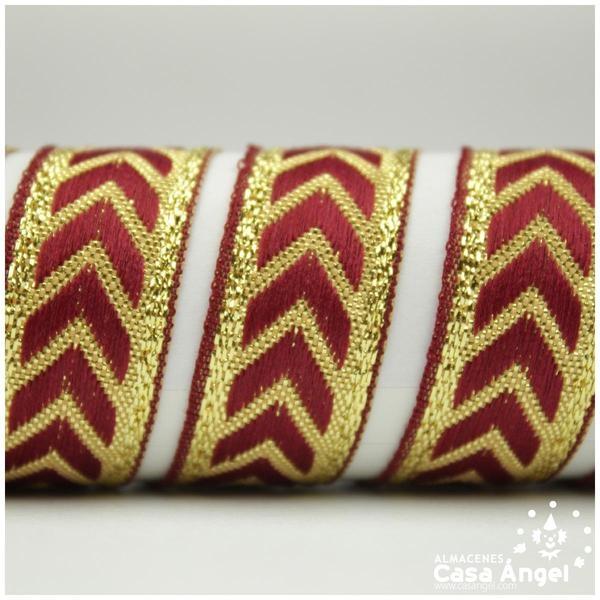 CINTAS JACQUARD TAPACOSTURAS FLECHA CONTINUA 23mm