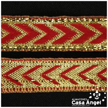 CINTAS JACQUARD TAPACOSTURAS FLECHA CONTINUA 23mm