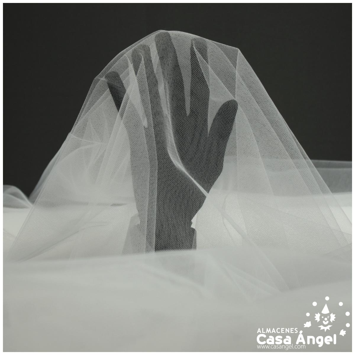 TUL BLANCO VELO DE NOVIA DOBLE ANCHO 300cm
