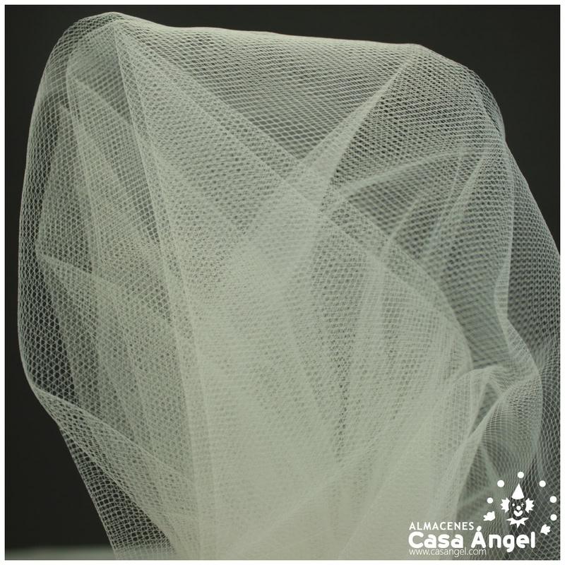 TUL CRUDO VELO DE NOVIA DOBLE ANCHO 300cm