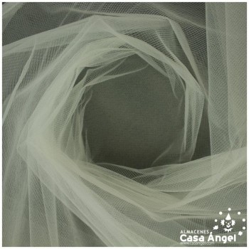 TUL CRUDO VELO DE NOVIA DOBLE ANCHO 300cm