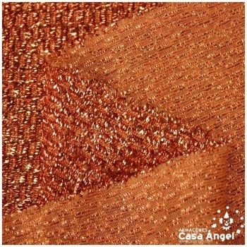 PUNTO GRANO DE ARROZ CON RAFIA NARANJA 120cm
