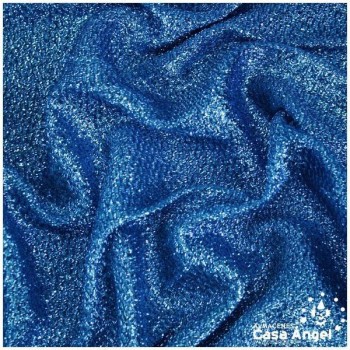 PUNTO GRANO DE ARROZ CON RAFIA TURQUESA 120cm
