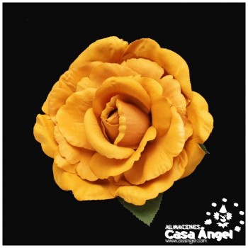 RAMILLETE DE FLORES ARTIFICIALES ROSA HERMOSA MATE 12cm