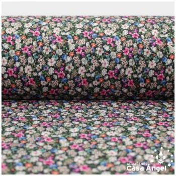 NEOPRENO DOBLE ESTAMPADO FLORECILLAS 150cm