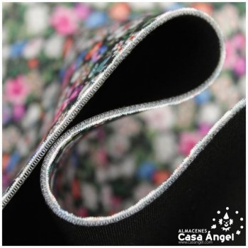 NEOPRENO DOBLE ESTAMPADO FLORECILLAS 150cm