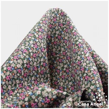 NEOPRENO DOBLE ESTAMPADO FLORECILLAS 150cm
