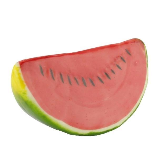 TAJADA DE SANDÍA DE PLÁSTICO RÉPLICA 15cm