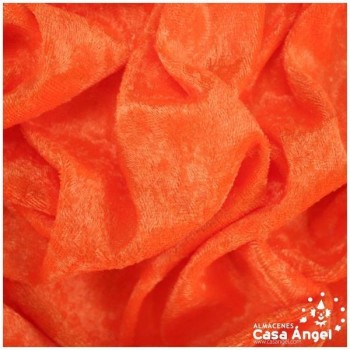 TELA MARTELÉ ELÁSTICA NARANJA FLÚOR 150cm