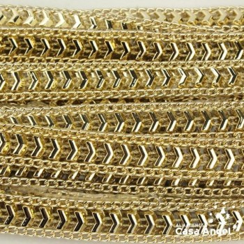 PASAMANERÍA TERMOADHESIVA CADENA 15mm