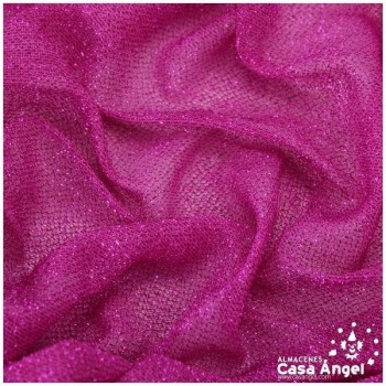 TELA PUNTO FUCSIA SERIE FIESTA 112cm