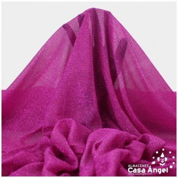 TELA PUNTO FUCSIA SERIE FIESTA 112cm