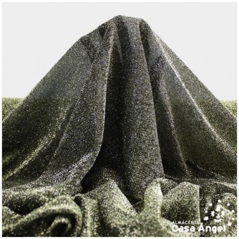 TELA PUNTO NEGRO ORO SERIE FIESTA 150cm