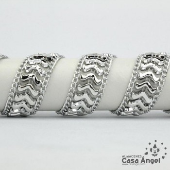 PASAMANERÍA TERMOADHESIVA CADENA ONDAS 2cm
