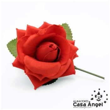 ROSA FLAMENCA PEQUEÑA 9cm