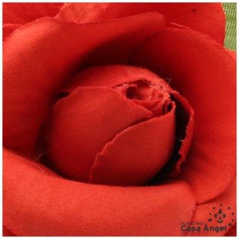 ROSA FLAMENCA PEQUEÑA 9cm