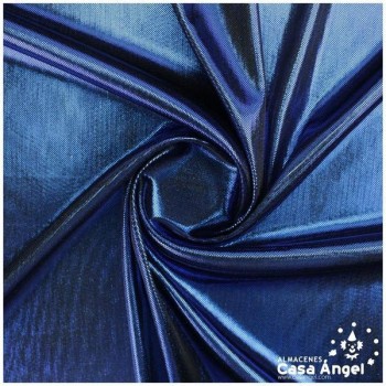 PAN DE ORO NEGRO CON PUNTOS DE BRILLO AZUL SERIE LISOS 112cm