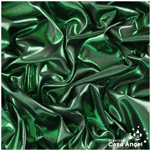 PAN DE ORO NEGRO CON PUNTOS DE BRILLO VERDE SERIE LISOS 112cm