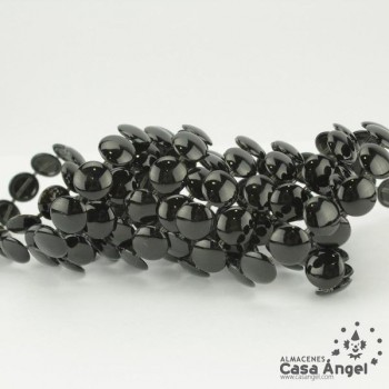 PASAMANERÍA CADENETA CÍRCULOS PVC METALIZADOS 10mm