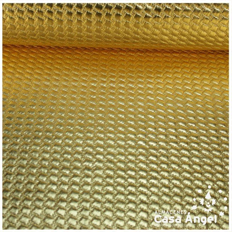 LAMÉ ORO ACOLCHADO SERIE KIRUTO 150cm