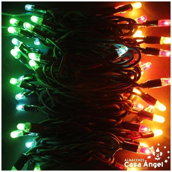 MICROGUIRNALDA EXTERIOR 50 LUCES DE COLORES