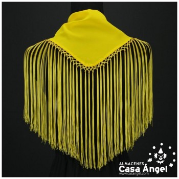 MANTONCILLO AMARILLO LISO INFANTIL 57X14cm