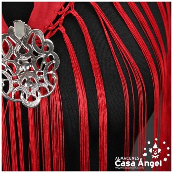 MANTONCILLO ROJO LISO INFANTIL 57X14cm