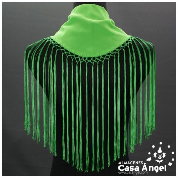 MANTONCILLO VERDE LISO INFANTIL 57X14cm