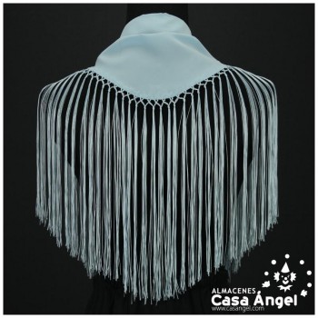 MANTONCILLO CELESTE LISO INFANTIL 57X14cm