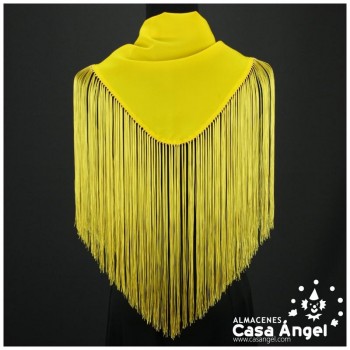 MANTÓN AMARILLO DE CRESPÓN INFANTIL