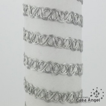 PASAMANERÍA CINTA ONDAS CRUZADAS BICOLOR 10mm