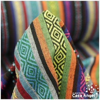 TELA BAYADERA MULTICOLOR SERIE NAMIBIA 150cm DAMARA