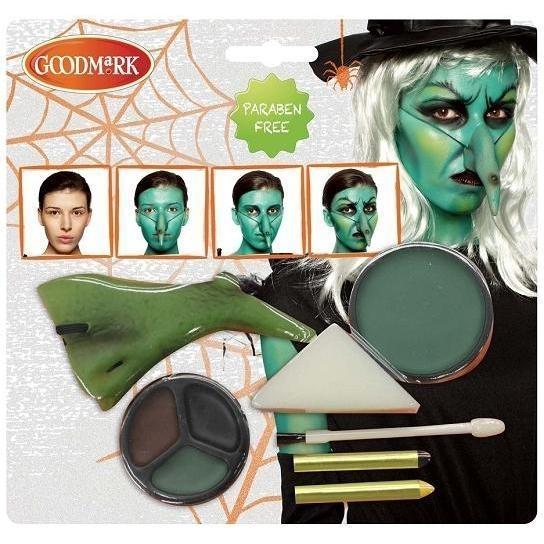 KIT DE MAQUILLAJE PARA  BRUJA