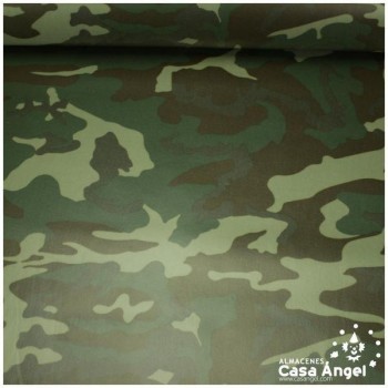 SARGA PLASTIFICADA CON CAMUFLAJE MILITAR 160cm