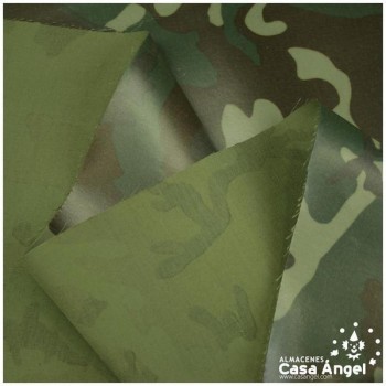 SARGA PLASTIFICADA CON CAMUFLAJE MILITAR 160cm