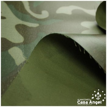 SARGA PLASTIFICADA CON CAMUFLAJE MILITAR 160cm