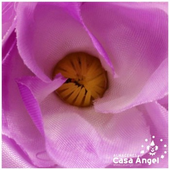FLOR AMAPOLA DE DOS COLORES 65mm