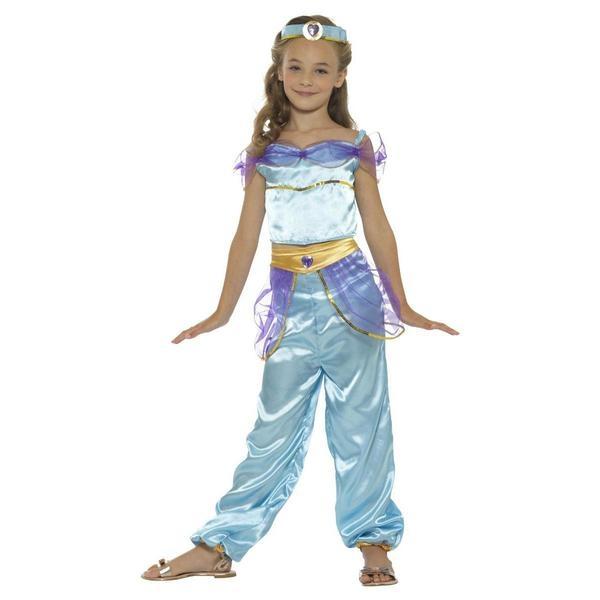 DISFRAZ PRINCESA ÁRABE AZUL INFANTIL NIÑA
