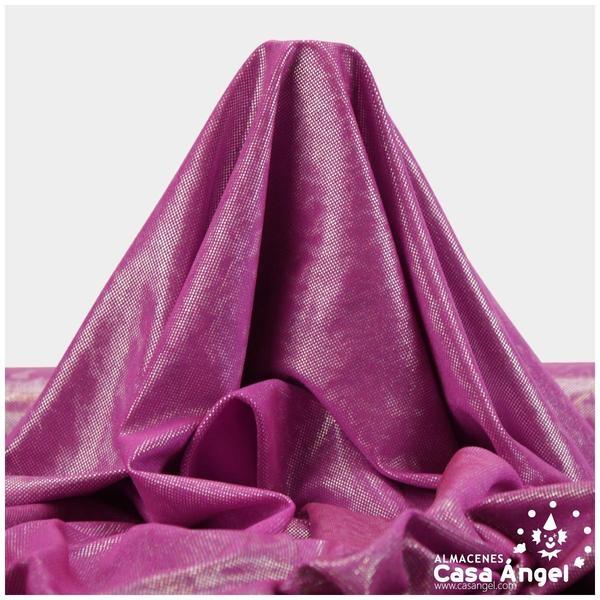 LYCRA FUCSIA CON TEXTURA FOIL MULTIPUNTO 150cm